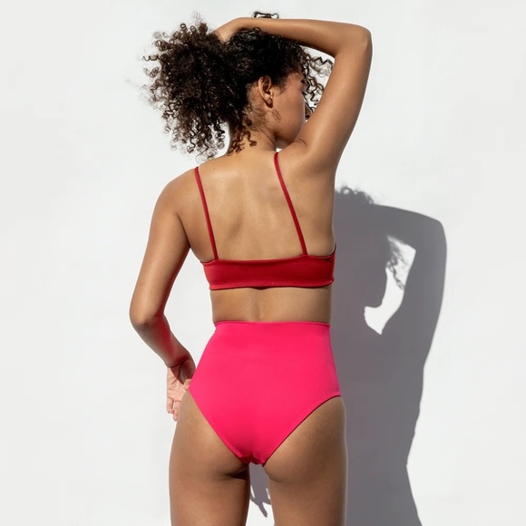 LEFT ON FRIDAY Hi Tide Bottom - La La Land (Pink) / S - Picture 2 of 2